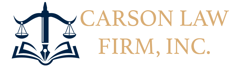 carson law firm logo